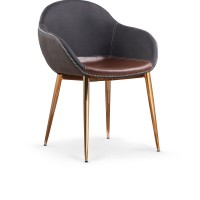 Virtuves krēsls ar apzeltītām kājām K304 Virtuves krēsls ar apzeltītām kājām K304